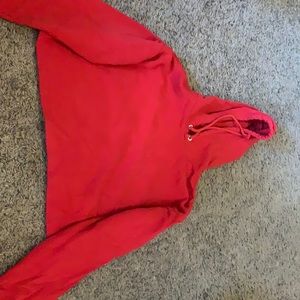 H&M brand cropped sweatshirt. size small.